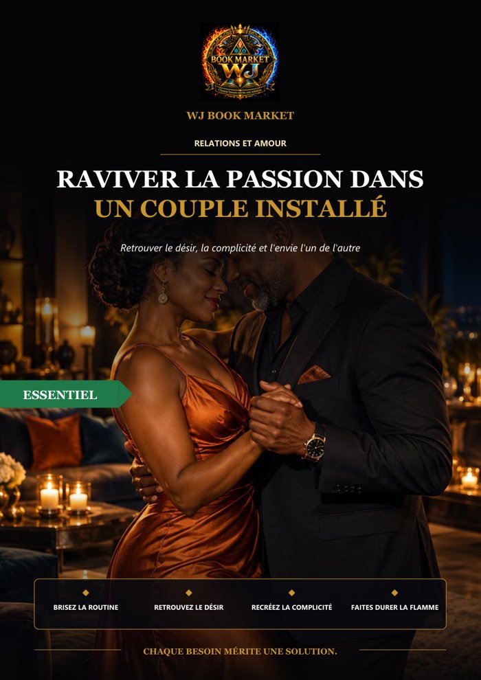 Couverture du guide WJ-0003 : Raviver la passion dans un couple installé