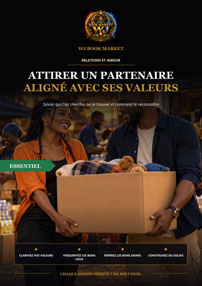 Couverture du guide WJ-0016 : Attirer un partenaire aligné avec ses valeurs