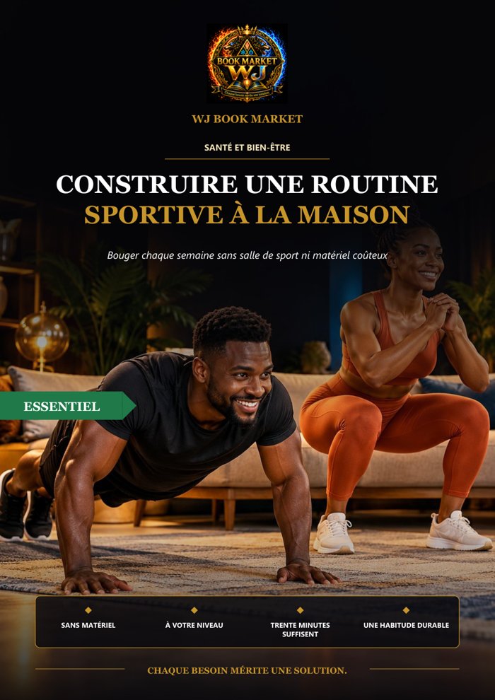 Couverture du guide WJ-0030 : Construire une routine sportive à la maison