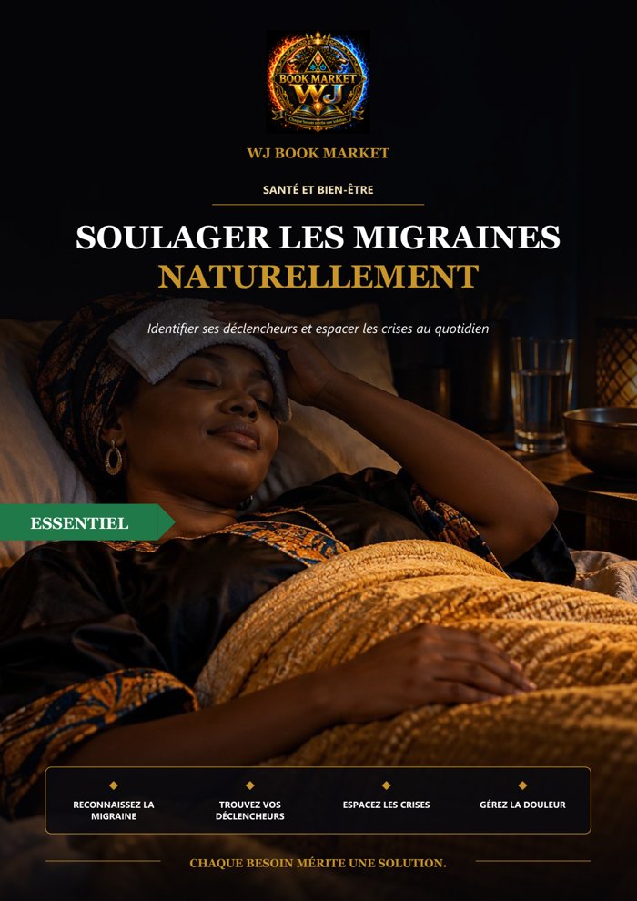 Couverture du guide WJ-0036 : Soulager les migraines naturellement