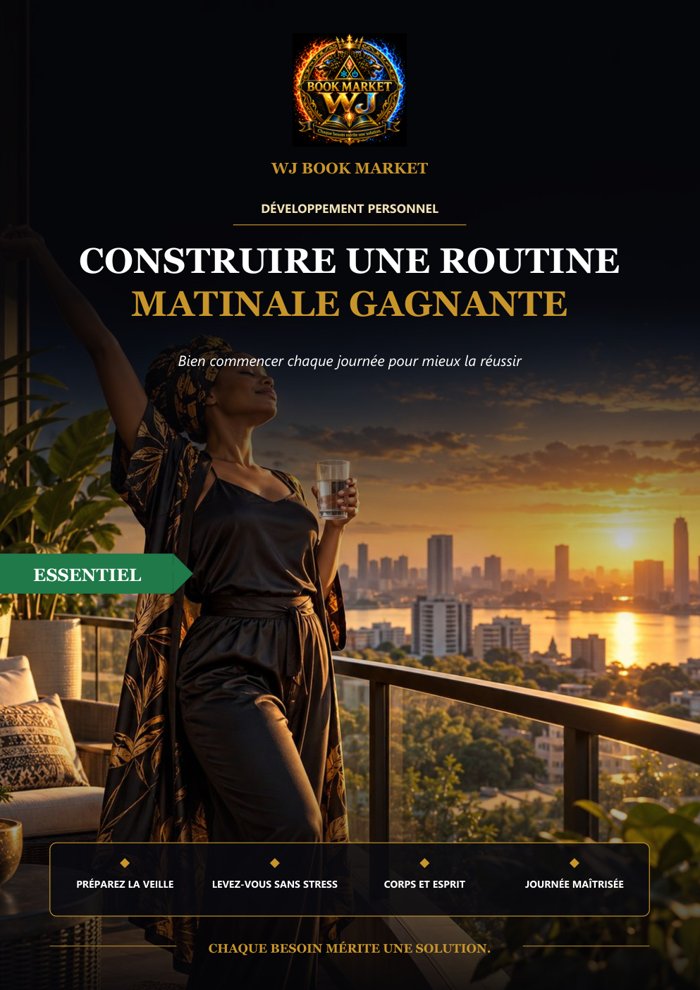 Couverture du guide WJ-0049 : Construire une routine matinale gagnante