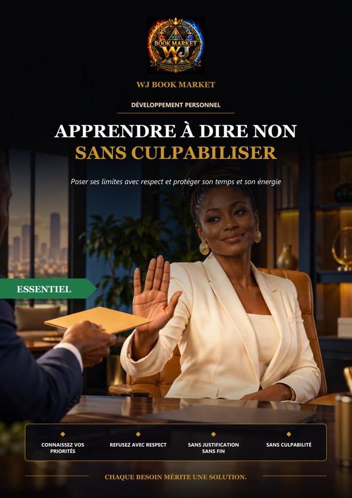 Couverture du guide WJ-0052 : Apprendre à dire non sans culpabiliser