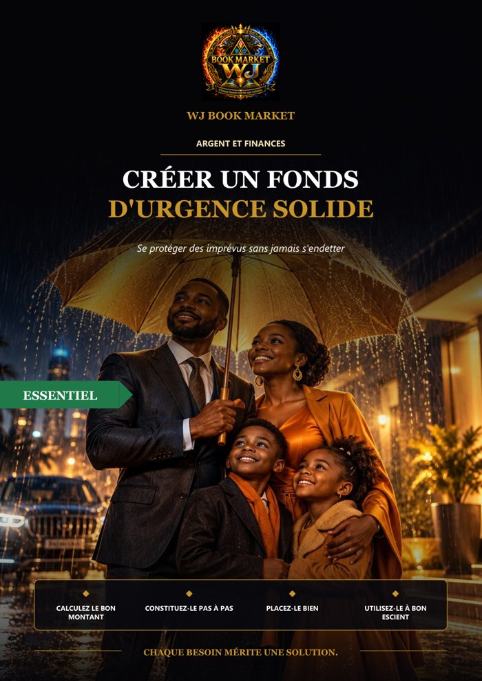 Couverture du guide WJ-0073 : Créer un fonds d'urgence solide