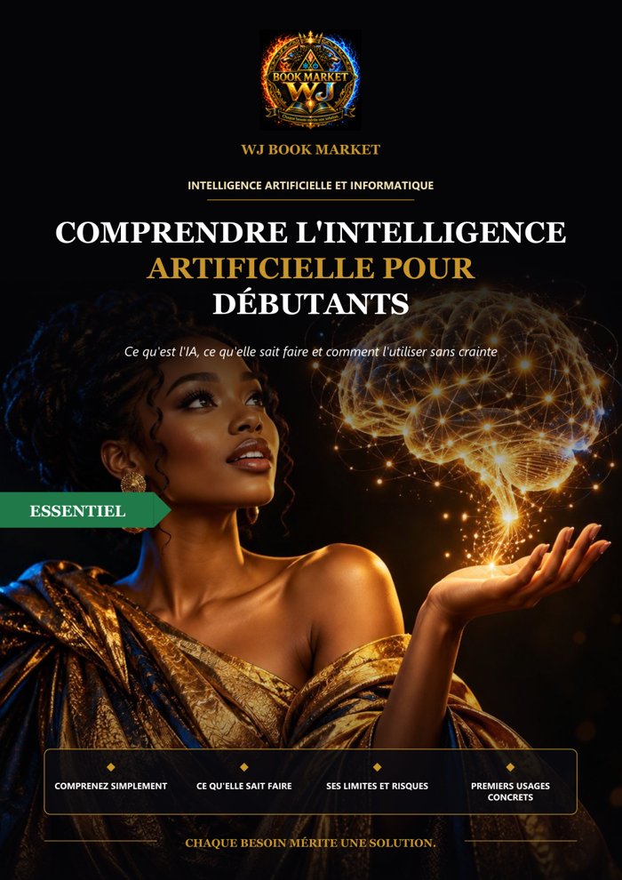 Couverture du guide WJ-0101 : Comprendre l'intelligence artificielle pour débutants