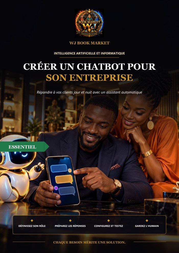 Couverture du guide WJ-0105 : Créer un chatbot pour son entreprise
