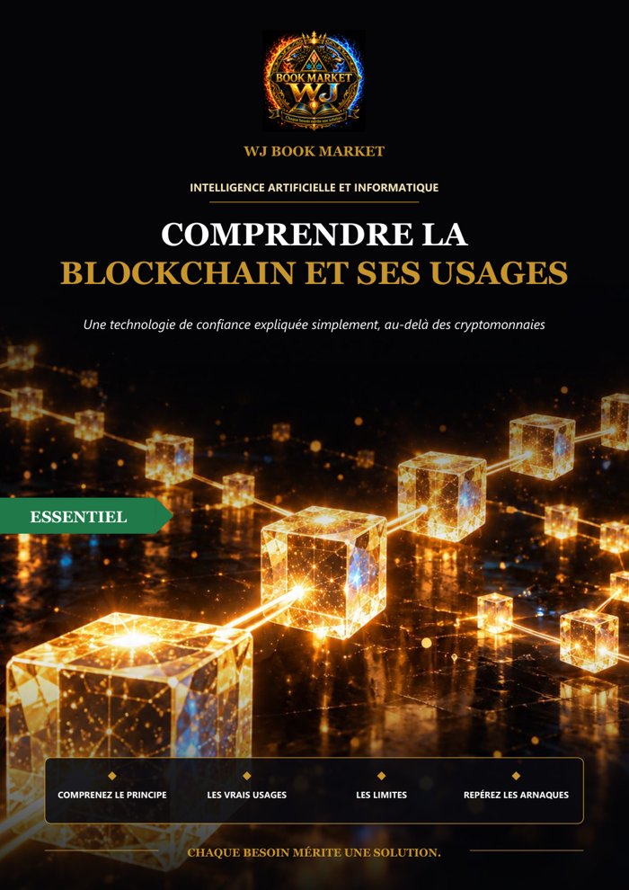 Couverture du guide WJ-0119 : Comprendre la blockchain et ses usages